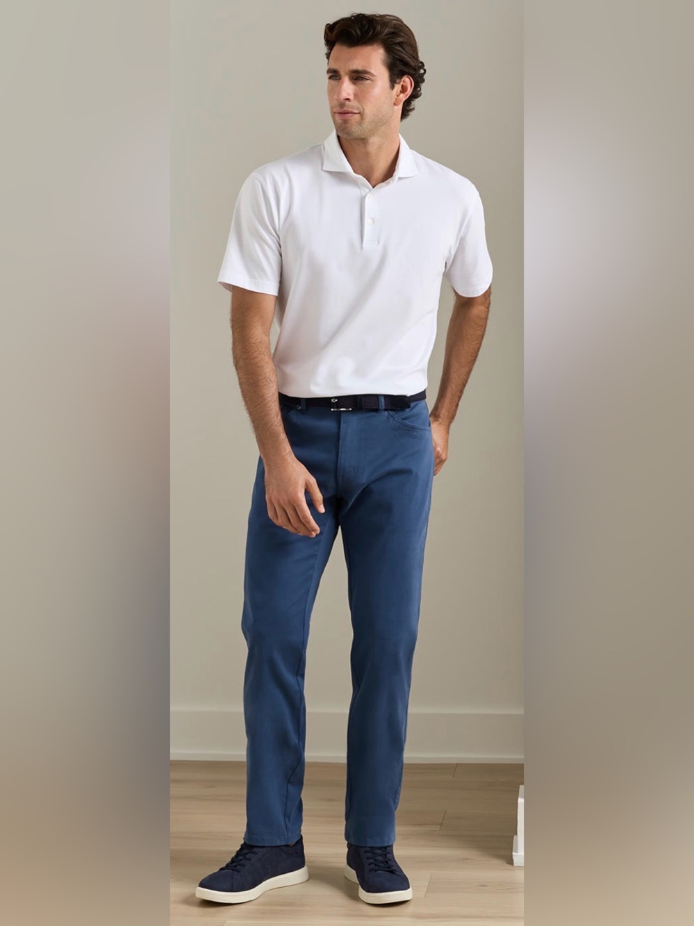Peter Millar Signature Sateen 5 Pocket Men's Pants